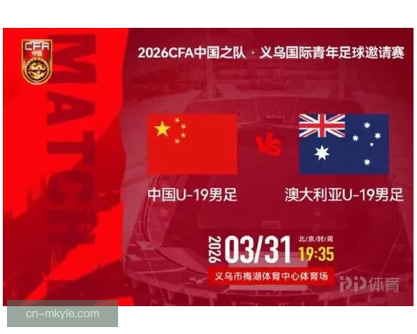 中国U19对阵澳大利亚U19首发曝光
